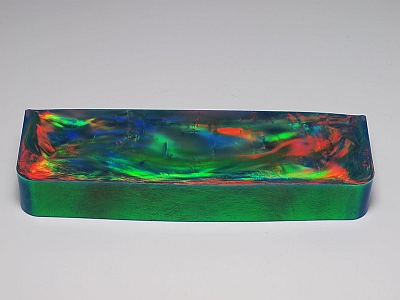 Turquoise/Orange Aurora Opal - Slab